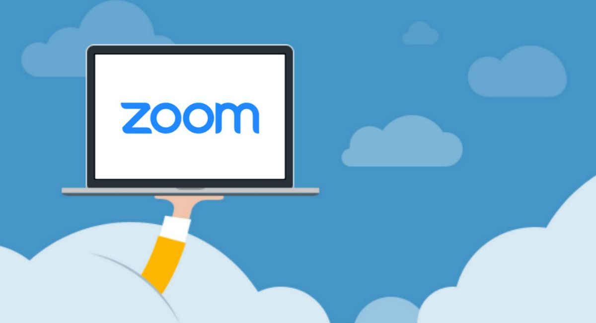 Ilustracja rozmowy przez Zoom